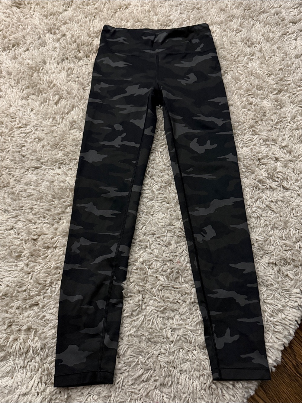 Athleta Girl - Black & Gray Camo Active Leggings
